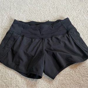 Lululemon Run Times Short. 4”. Size 4